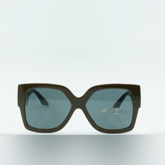 FINAL PRICE BRAND NEW VERSACE GRECA VE4402 GREEN/BROWN SUNGLASSES - Picture 3 of 9